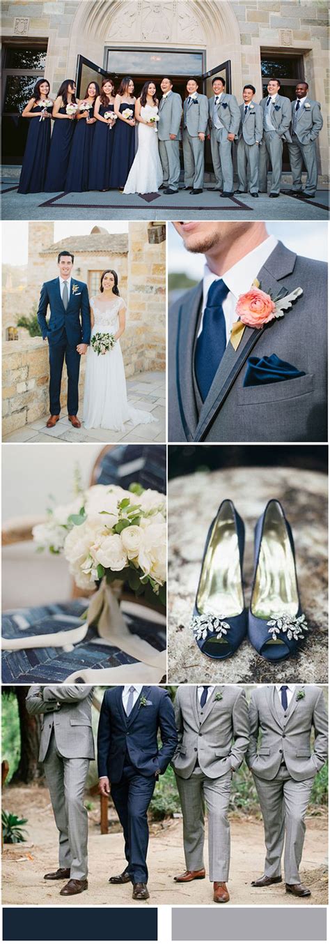 Nobleness And Eternity Stunning Navy Blue Wedding Color