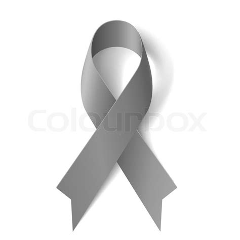 Grey Ribbon As Symbol Of Borderline Personality Disorder Diabetes