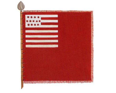 Division Colours Of The Seventh Pennsylvania Regiment Of 1776 Sons Of