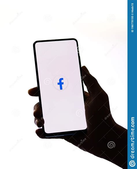 Assam India September 6 2020 Facebook Lite Logo On Phone Screen