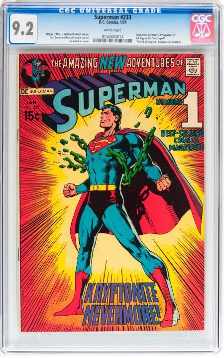 The Cover To Superman Comics Number 1