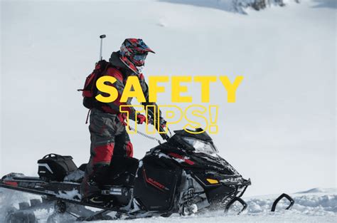 15 Snowmobile Safety Tips You Should Always Follow
