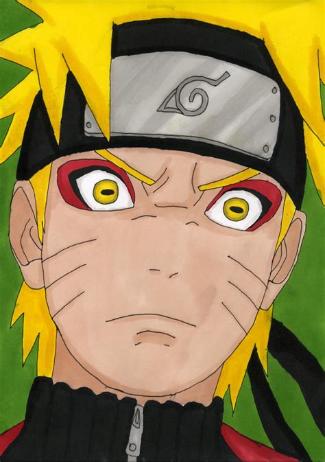 Naruto Sage Mode By 12bubbles12 On Deviantart