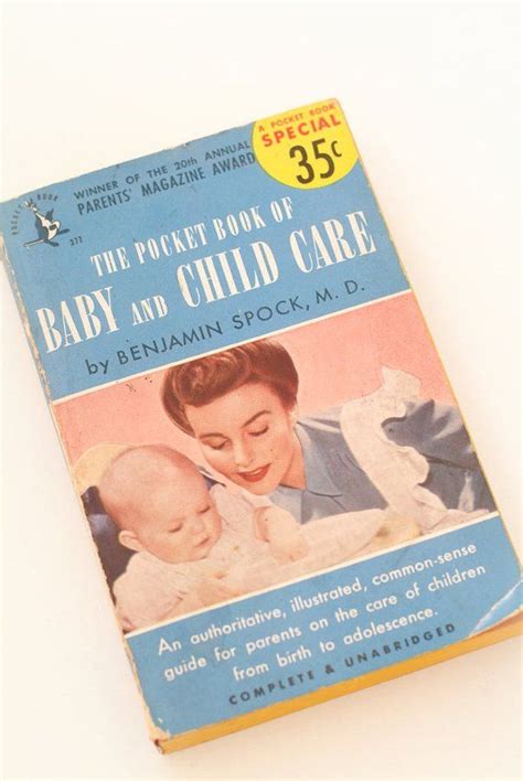Vintage The Pocket Book Of Baby And Child Care By Benjamin Spock Md