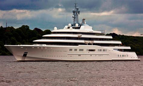 Superyacht Eclipse Owned By Roman Abramovich Is The Largest Private
