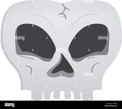 Head Skull Cartoon Image Stock Vector Image And Art Alamy