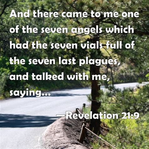 Revelation 219 And There Came To Me One Of The Seven Angels Which Had