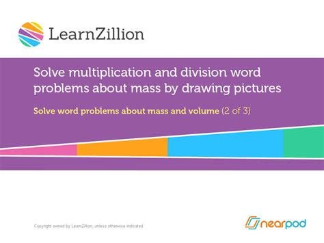 I start on the carpet: Solve multiplication and division word problems