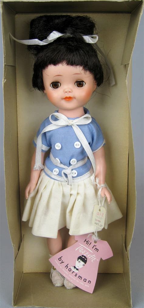 vintage 1958 horsman tweedie rare vinyl doll a o in original box vinyl dolls rare vinyl