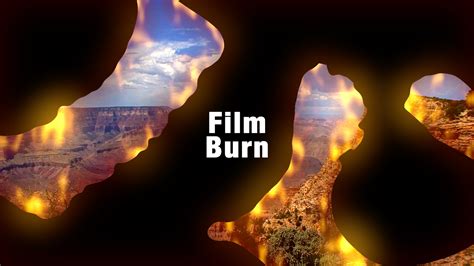 Film Burn Transition —dynamically Build Unique Looks
