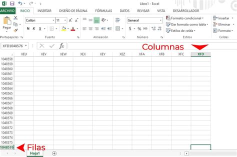 Columnas Y Filas En Excel Excel Para Todos