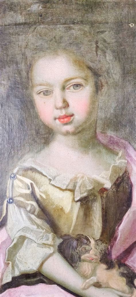 Antiques Atlas A Large 17th Century Portrait Of A Young Girl