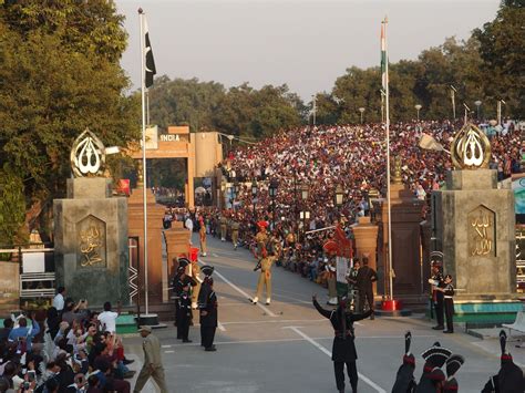 Wagah Border Thrill Of Visiting Worlds Most Energetic Border