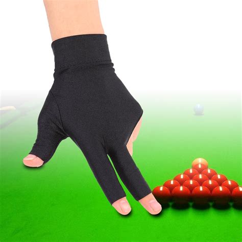 Amazon Com Men Women Billiard Gloves Snooker Cue Shooter Pool Gloves
