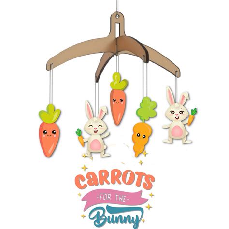Easter Bunny And Carrots Poster Free Stock Photo Public Domain Pictures