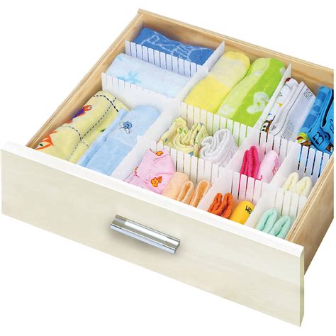 Simplify Drawer Organizer Set Of 3 Three 236 X 31 Snap Fit Dividers