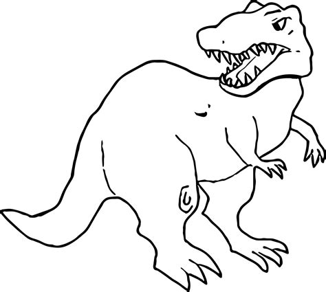 Baby T Rex Coloring Page At Free Printable Colorings
