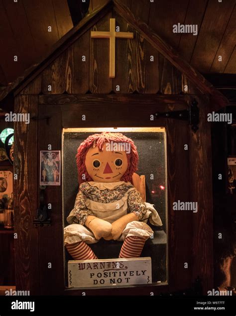 The Real Annabelle Doll That Is Located In The Warrens Occult Museum