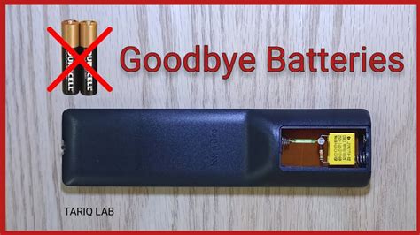 Goodbye Batteries | No More Batteries | Rechargeable Remote Control