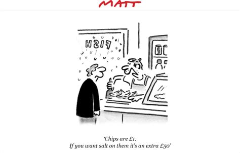 Matt Der Cartoonist Des Daily Telegraph