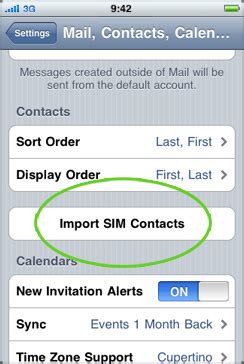 A sim card is responsible for storing lots of data that helps your wireless carrier distinguish your phone from other phones and devices on its network. The Great iPhone Jailbreak: Importing contacts stored on a SIM card
