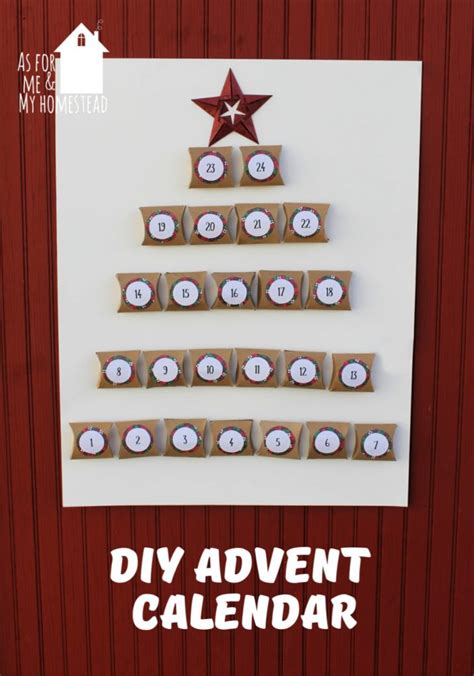 Diy Advent Calendar Diy Advent Calendar Crafts Diy Ts