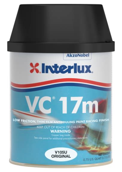 Interlux Vc 17m Antifouling Bottom Paint New Formulation Hoopers Yachts