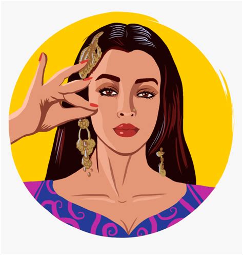 Female Bollywood Characters Cartoon Png Transparent Png Transparent
