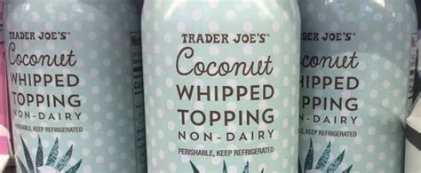 Trader Joe S Nondairy Coconut Whipped Cream POPSUGAR Fitness