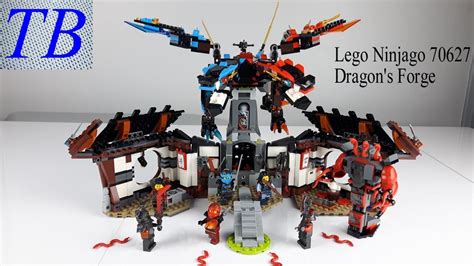 Lego Ninjago 70627 Dragons Forge Lego Speed Build Youtube