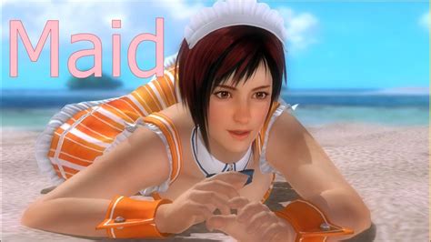 Dead Or Alive 5 Last Round Mila Maid Costumes Private Paradise All