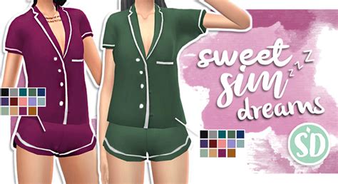 Maxis Match Sleepwear And Pajamas Cc For The Sims 4 Fandomspot