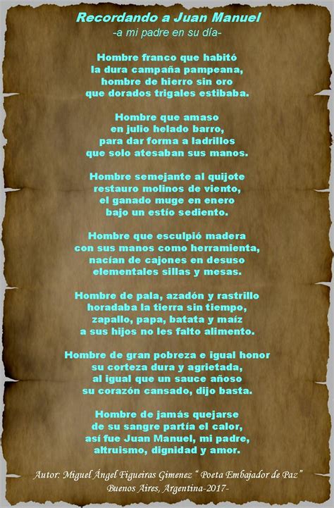 Día mundial de la poesía. El Magazin de Merlo: ¡¡FELICIDADES PADRES de mi PATRIA ...