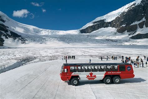 Athabasca Glacier Brewster Bus Canada Travel Banff National Park Banff