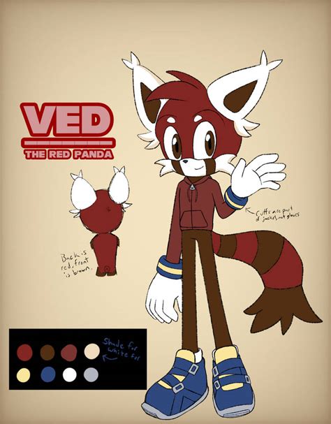 Ved The Red Panda Reference Sheet By Devanarcher101 On Deviantart