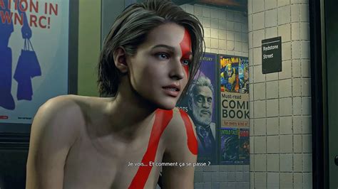 Resident Evil Remake Début de partie avec Jill Naked Mod