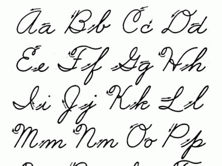 Create cursive letters that you can copy and paste into your favorite social media channels. Cursive Letters Drawing at GetDrawings | Free download