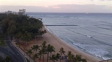 Waikiki Beachfront Panorama From The Aston Waikiki Beach Hotel