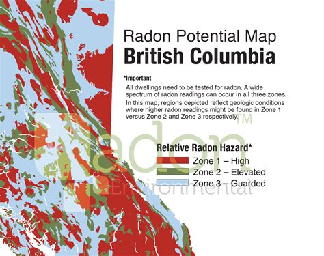 Cartographie Des Zones A Risque Dexposition Au Radon — Radon Environmental