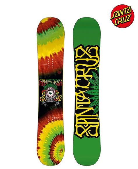 Cristóbal Colón Tabla Snowboard Santa Cruz Rasta Tribe