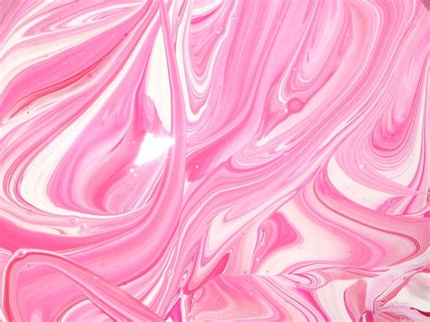 Pink Swirls Pink Swirls Pink Paint Painting