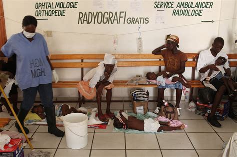 amid cholera outbreak in haiti misery and hope the new york times