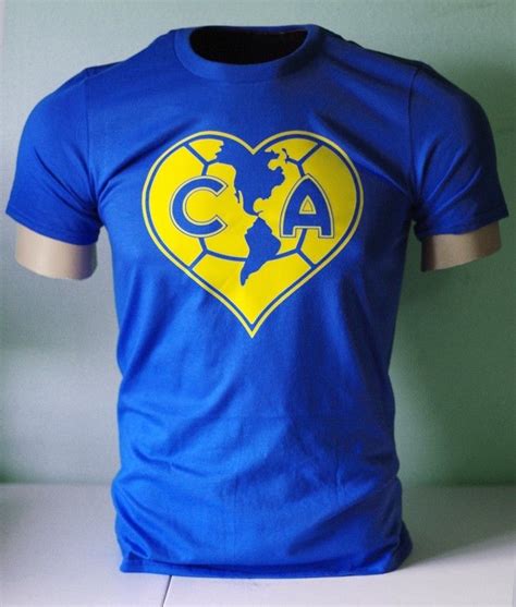 ¡envío gratis en todo mexico! Club America Mexico Soccer FMF Futbol T Shirt Camiseta ...