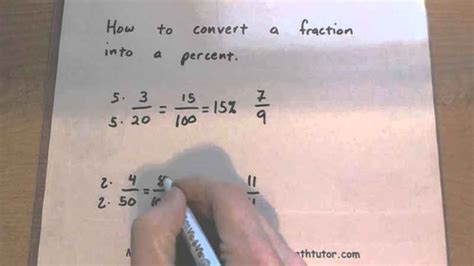 How To Make Change A Fraction Into A Percent Calculator With Whole Number