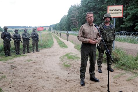 Warsaw Decides On Fence Along Polish Border With Belarus Over Migration