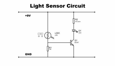 day night sensor circuit diagram