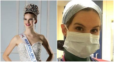 Carina Tyrell De Miss Inglaterra A Doctora Contra El Coronavirus