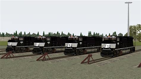 Nysw Sd70m 2s Searchlight Simulations Compatible Only Train Sim