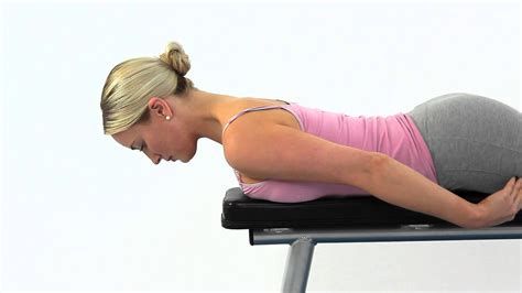 Neck Extension Over Bench Part Youtube