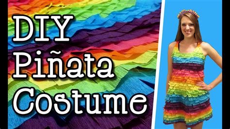 This might be the most fun costume i have ever. DIY Pinata Costume for Halloween - YouTube